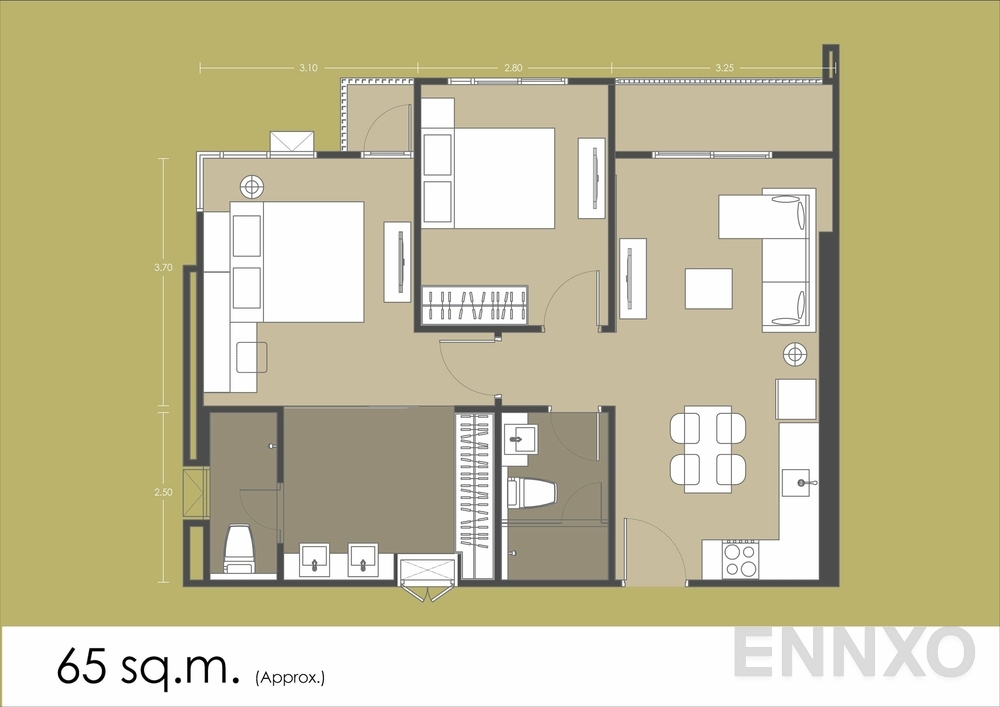 รูปของโครงการ Quinn Condo Ratchada
(ควินน์ คอนโด รัชดา) อื่นๆ - รูปที่ 7