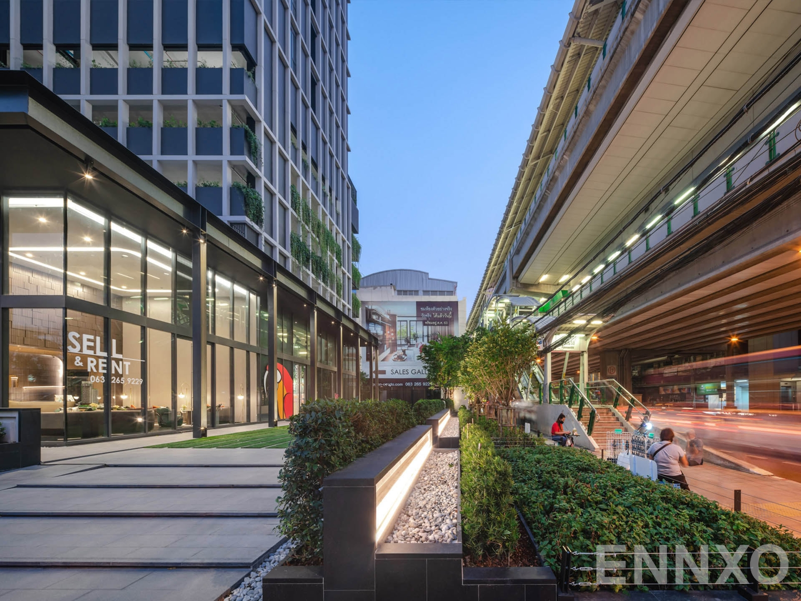 รูป ภายนอกโครงการ ของ ควินน์ คอนโด - รูปที่ 21