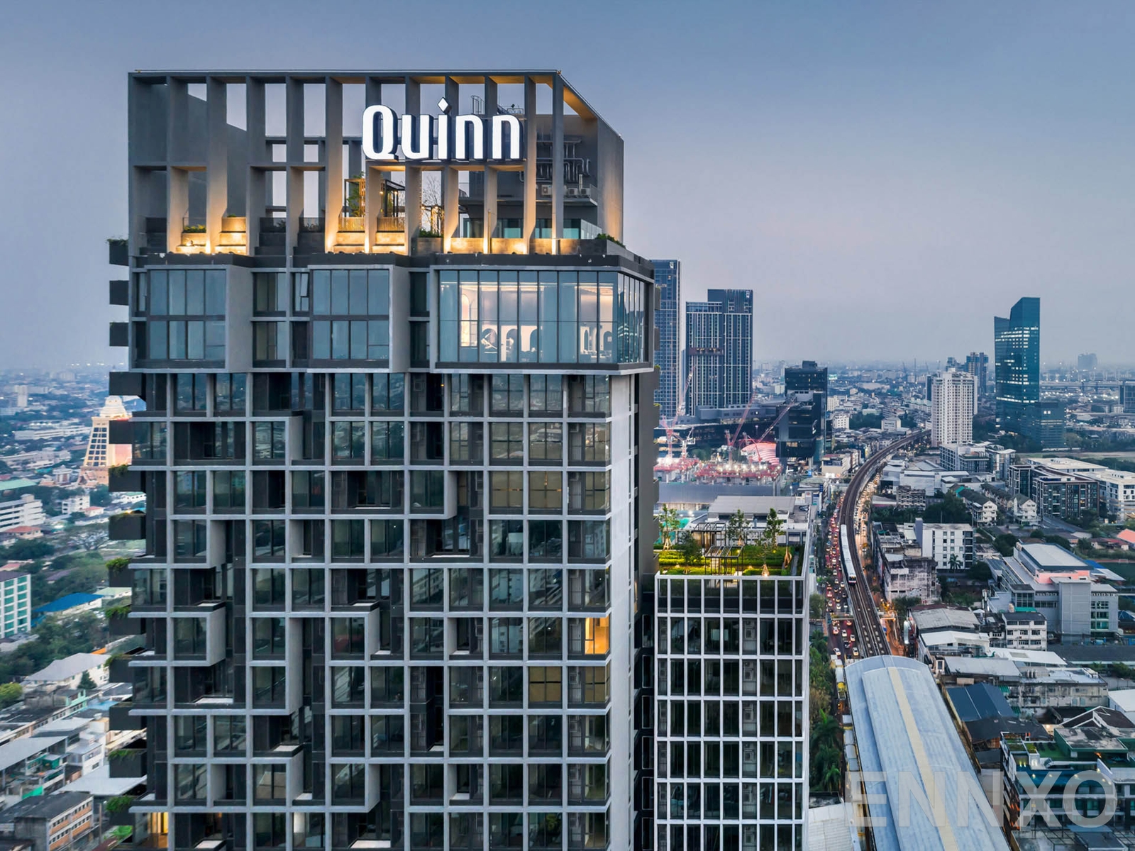 รูป ภายนอกโครงการ ของ ควินน์ คอนโด - รูปที่ 14