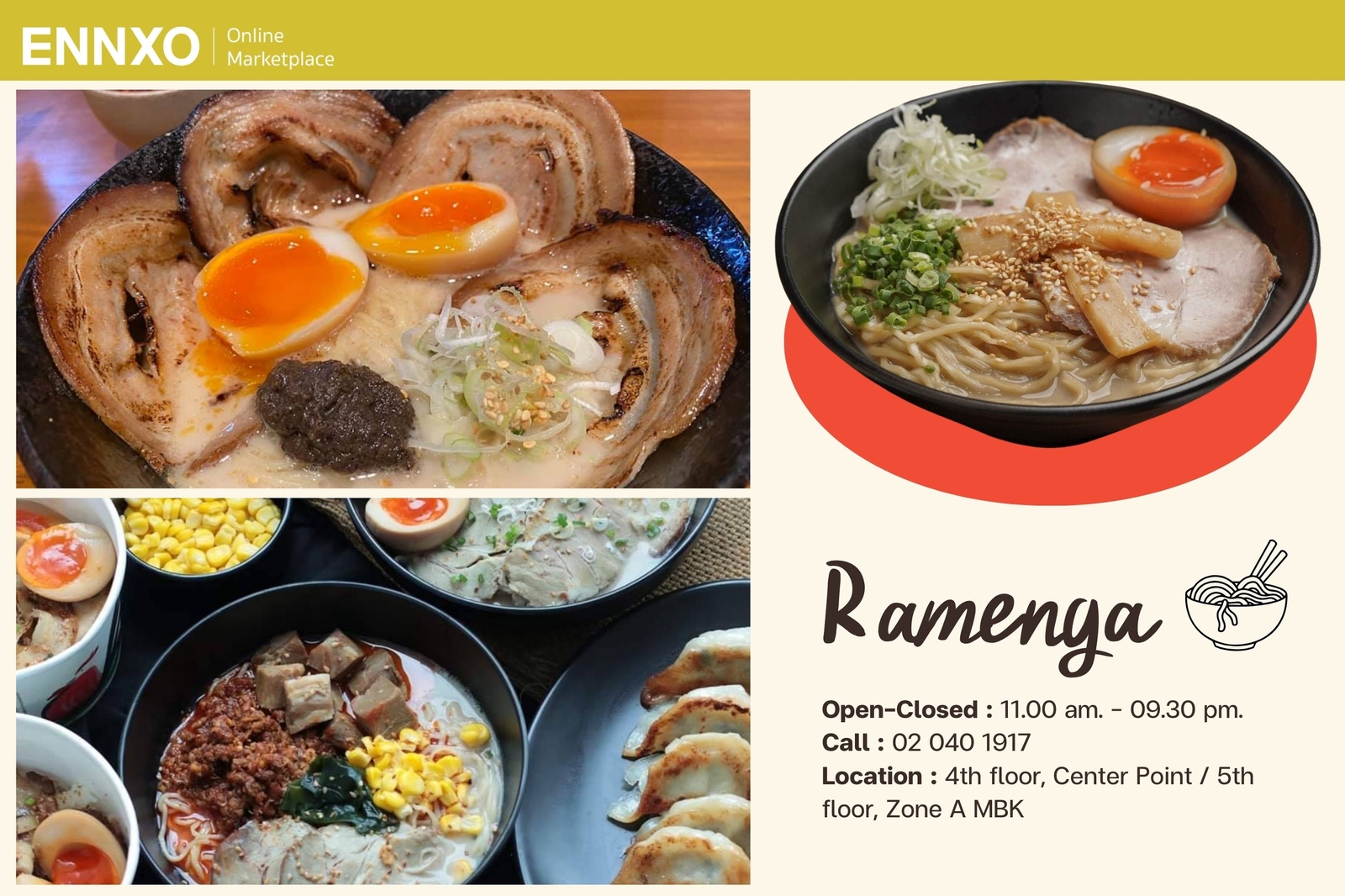 Ramenga at Siam