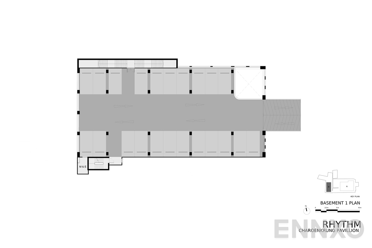 แปลนชั้น 1st Floor ของโครงการ ริทึ่ม เจริญกรุง พาวิลเลี่ยน