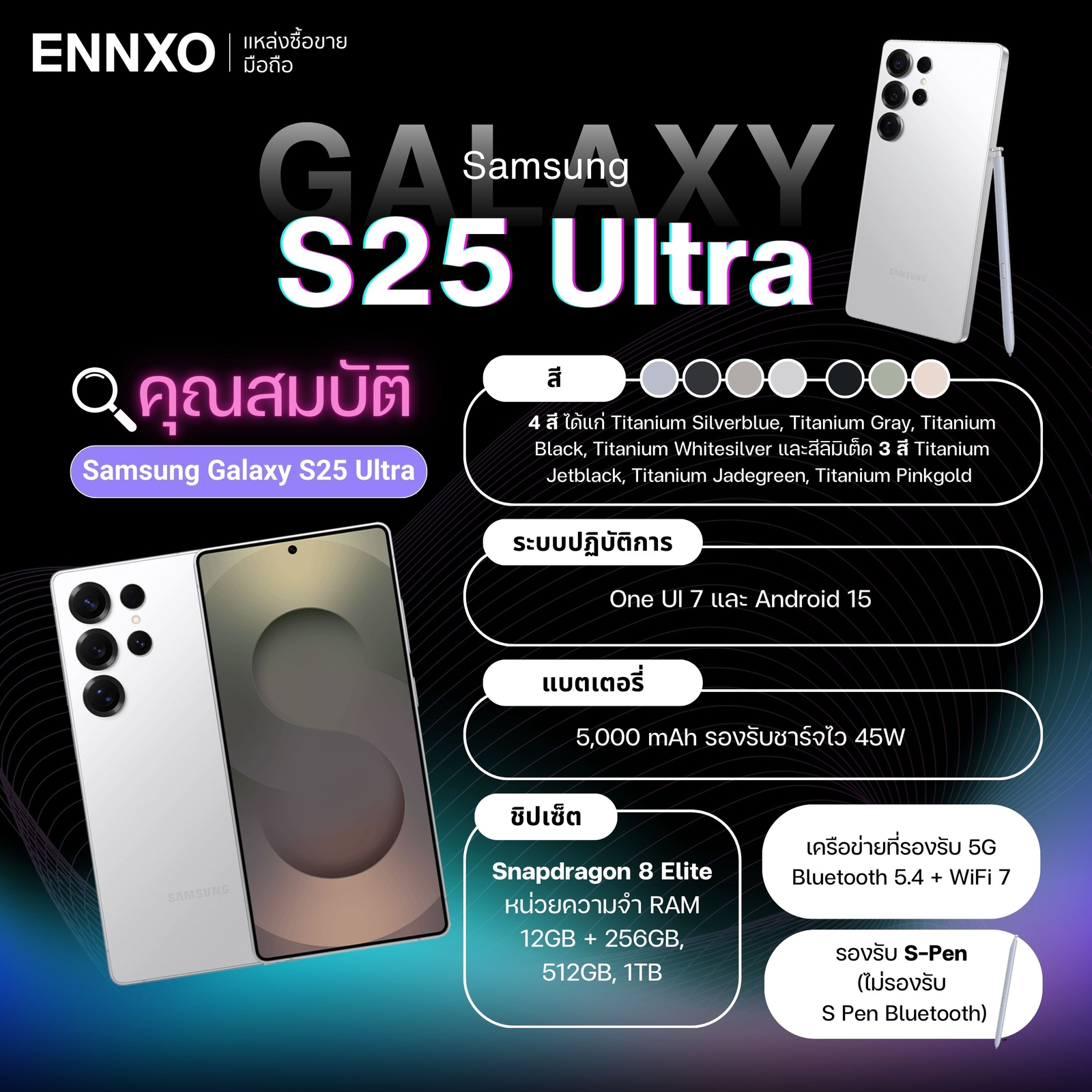 samsung s24 กับ s25 ultra-ต่างกันยังไง