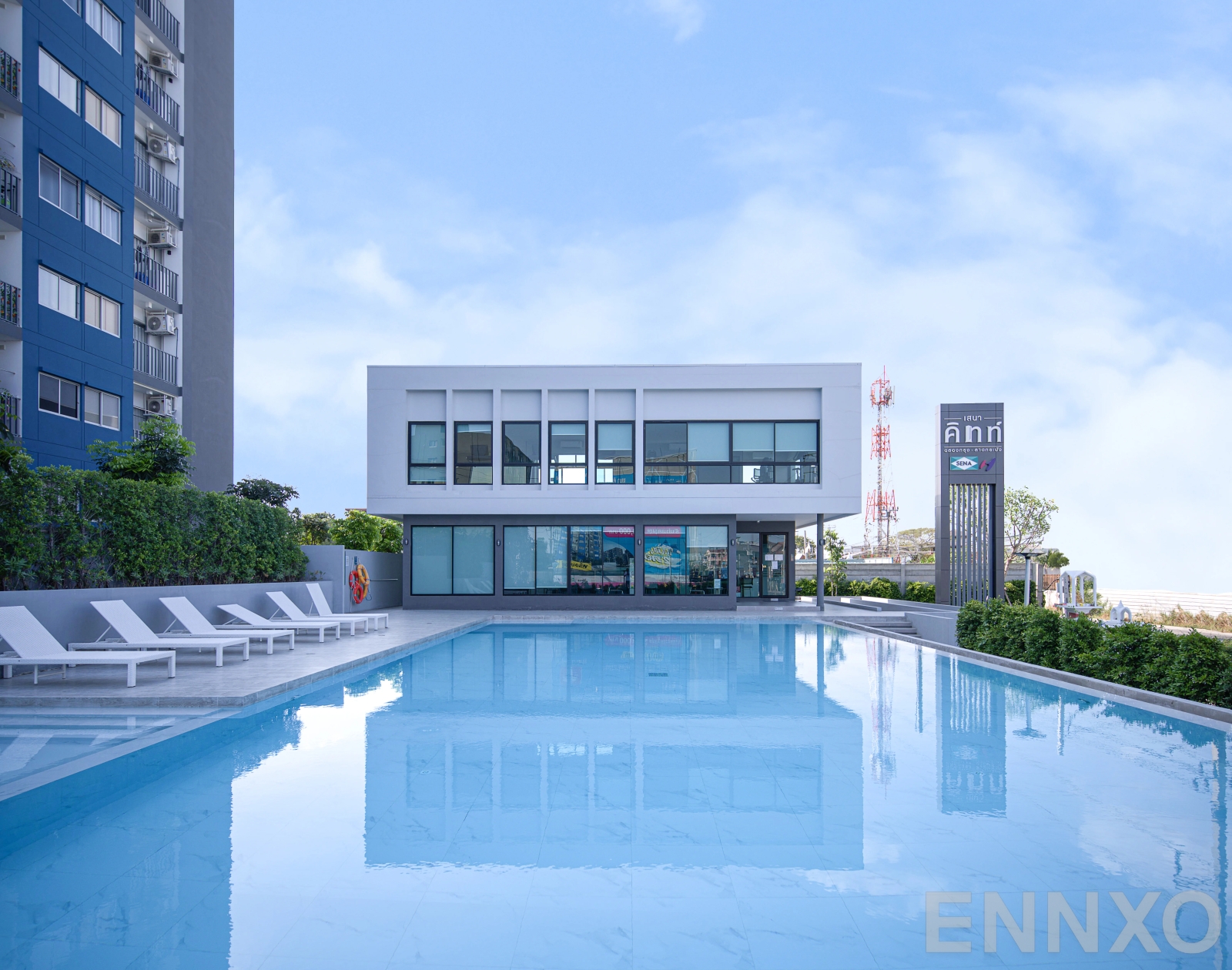 รูป ภายนอกโครงการ ของ Sena Kith Chalong Krung - Ladkrabang - รูปที่ 1