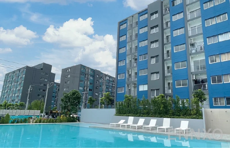 รูป ภายนอกโครงการ ของ Sena Kith Chalong Krung - Ladkrabang - รูปที่ 3