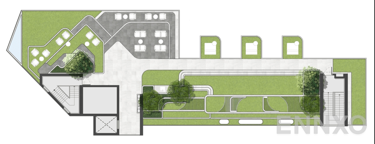 แปลนชั้น Roof Floor ของโครงการ SO ORIGIN KASET INTERCHANGE