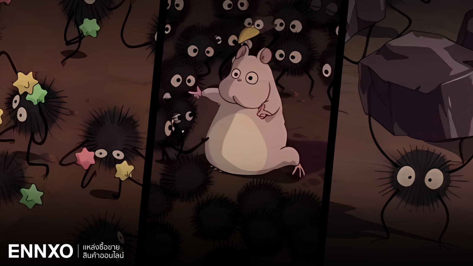 รู้จักภูตฝุ่น จากการ์ตูนจิบลิเรื่อง Totoro กับ Spirited Away
