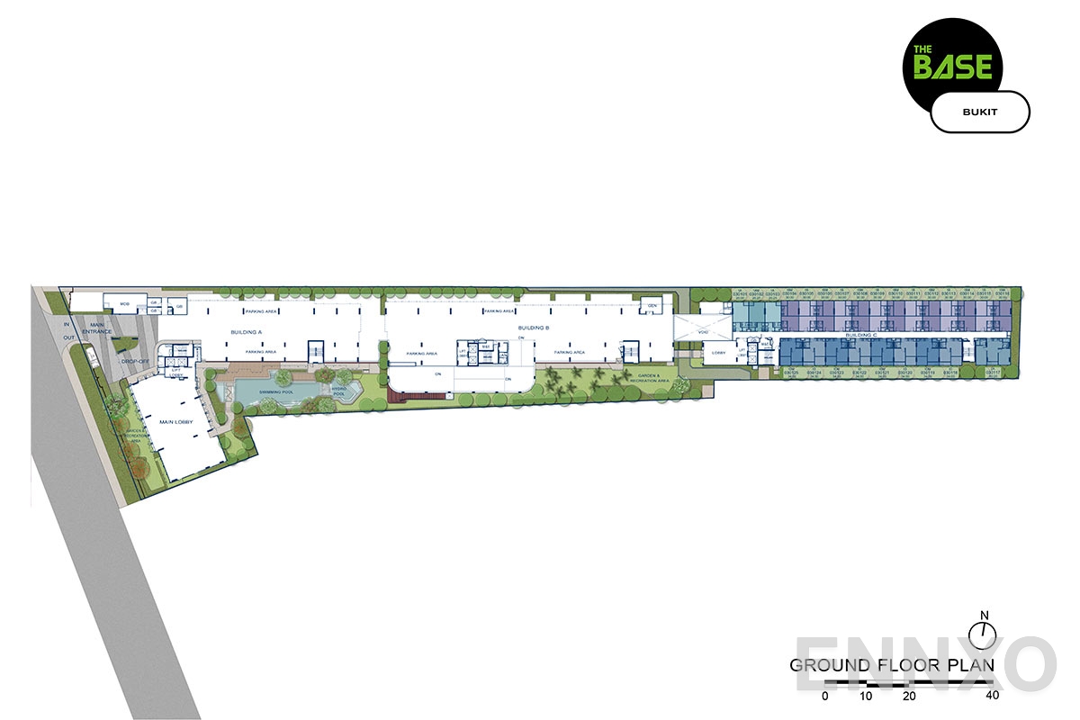 แปลนชั้น f1 ของโครงการ เดอะ เบส บูกิต - ภูเก็ต