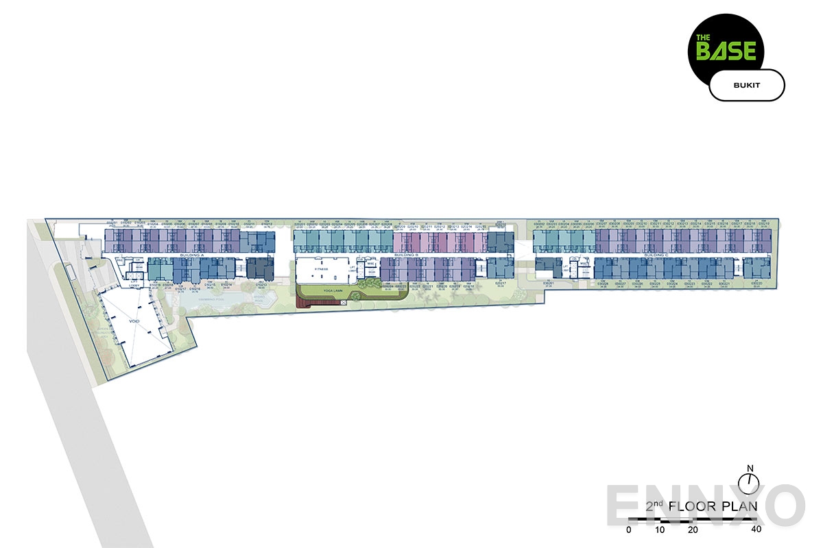 แปลนชั้น f2 ของโครงการ เดอะ เบส บูกิต - ภูเก็ต