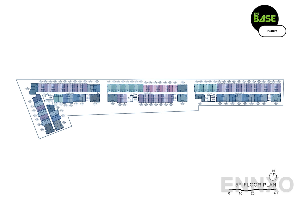 แปลนชั้น f5 ของโครงการ เดอะ เบส บูกิต - ภูเก็ต