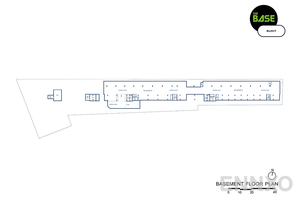 แปลนชั้น basement ของโครงการ เดอะ เบส บูกิต - ภูเก็ต
