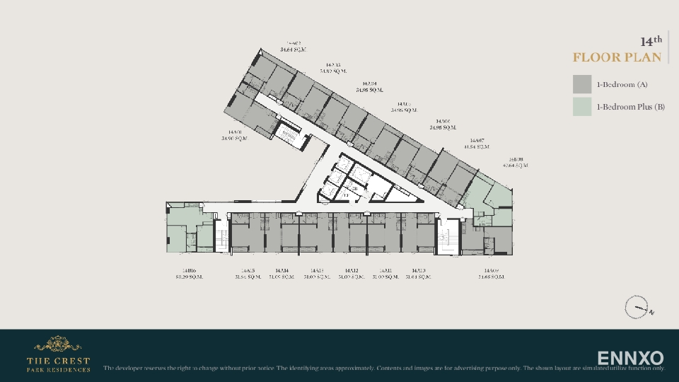 รูป ของ The Crest Park Residences - รูปที่ 8
