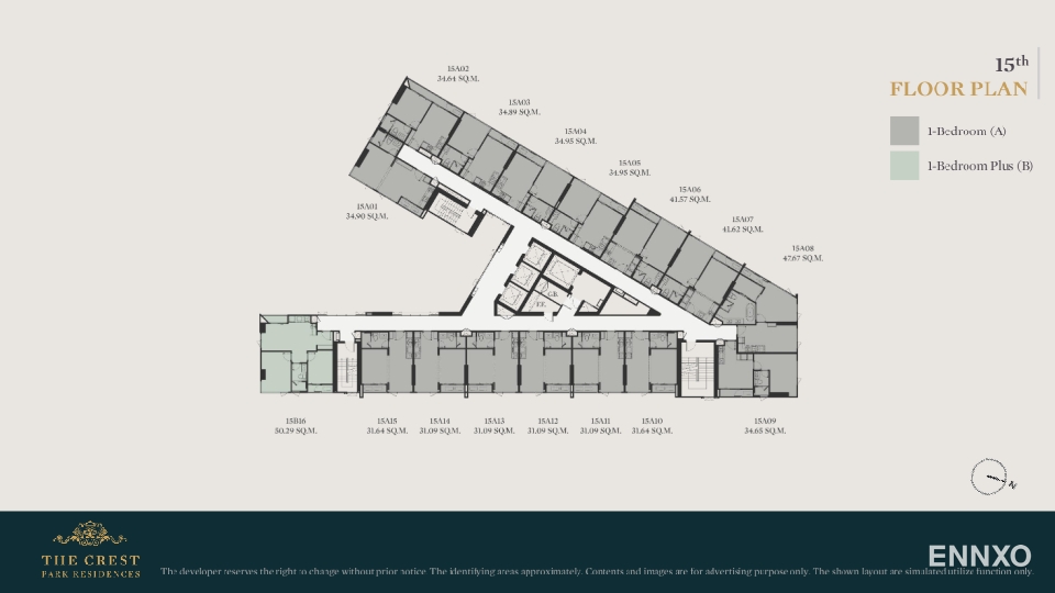 รูป ของ The Crest Park Residences - รูปที่ 9