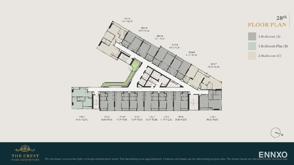 รูป ของ The Crest Park Residences - รูปที่ 11