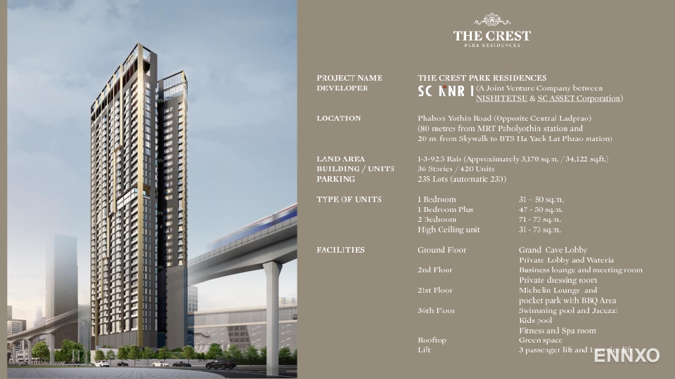 รูป ของ The Crest Park Residences - รูปที่ 2