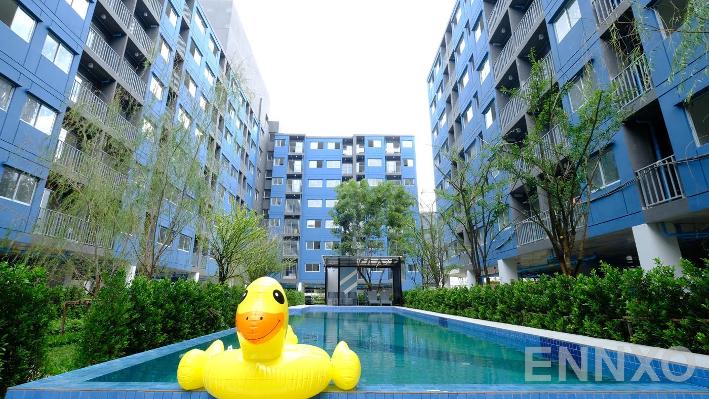 รูป ภายนอกโครงการ ของ เดอะ คิทท์ รังสิต-ติวานนท์ - รูปที่ 3