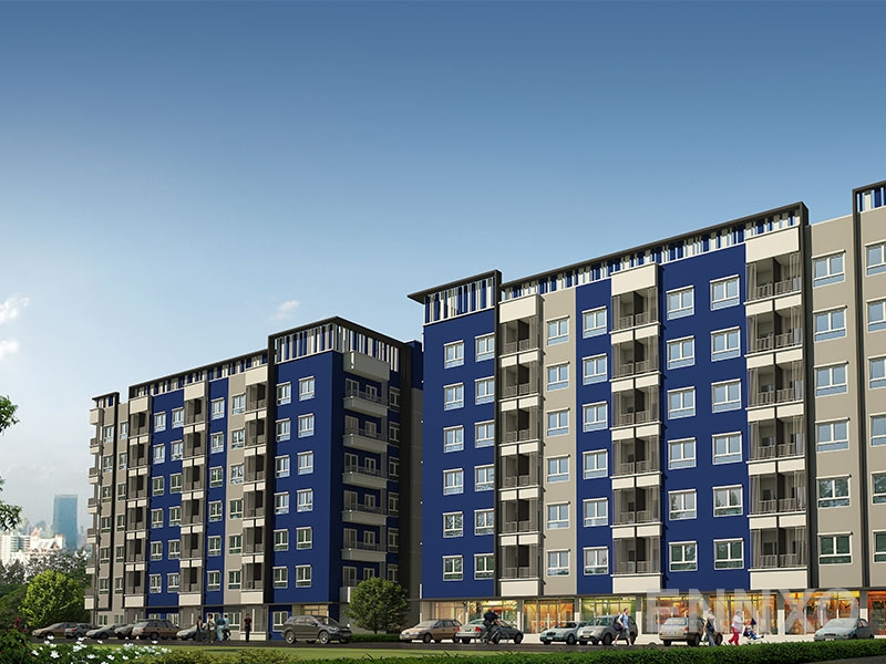 รูป ภายนอกโครงการ ของ เดอะ คิทท์ ติวานนท์ - รูปที่ 4