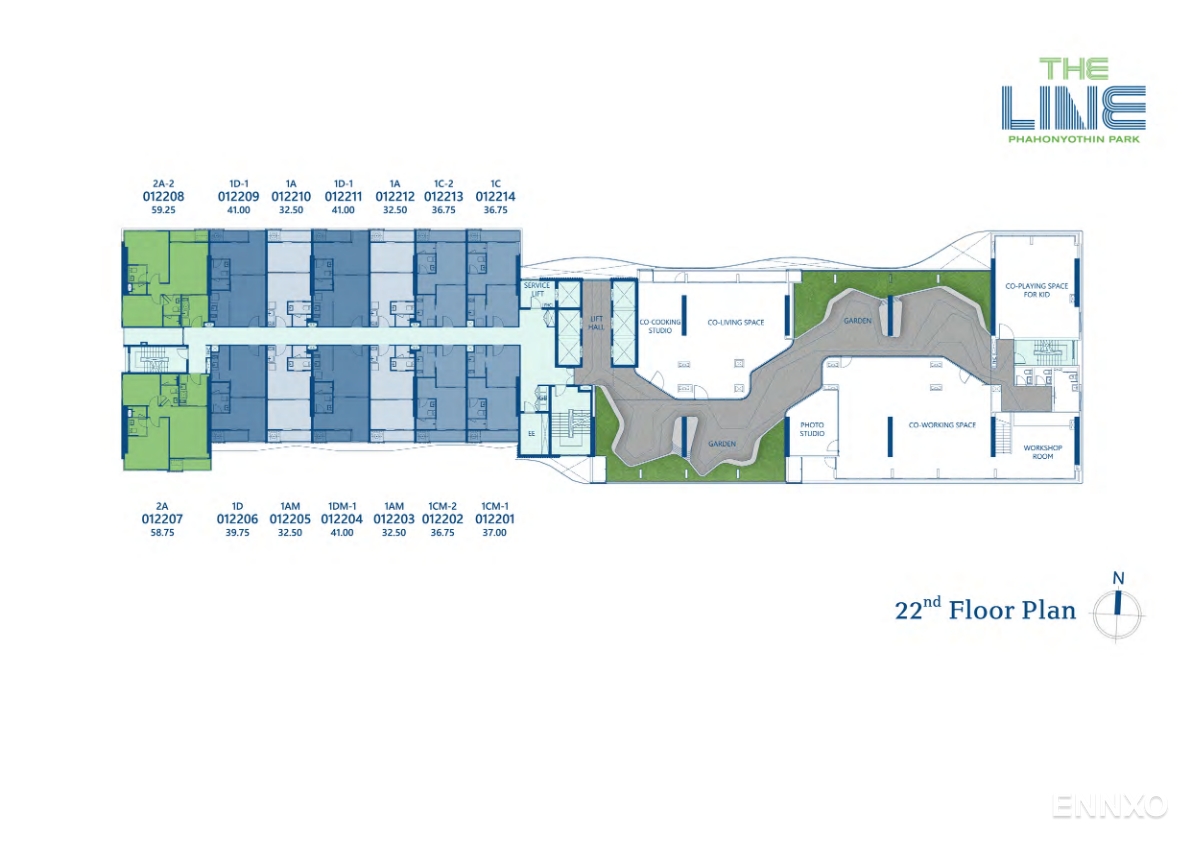 รูป โบรชัวร์ ของ โครงการ เดอะ ไลน์ พหลโยธิน พาร์ค หน้า 23