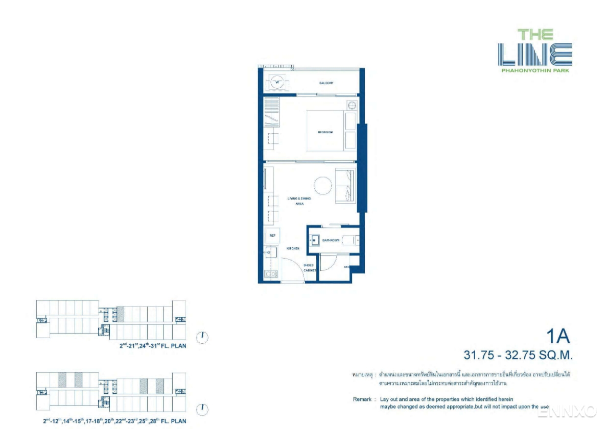 รูป โบรชัวร์ ของ โครงการ เดอะ ไลน์ พหลโยธิน พาร์ค หน้า 34