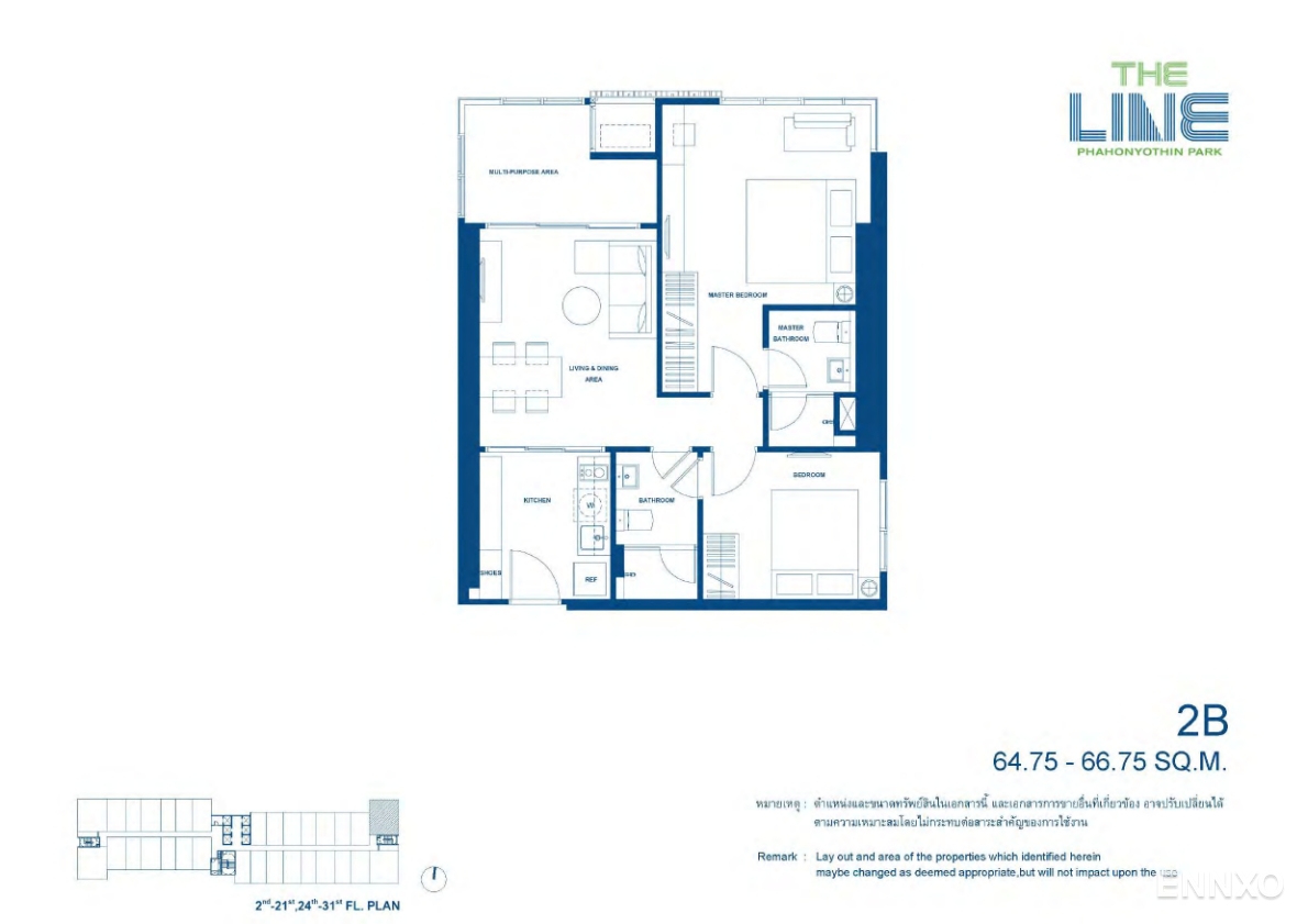 รูป โบรชัวร์ ของ โครงการ เดอะ ไลน์ พหลโยธิน พาร์ค หน้า 52