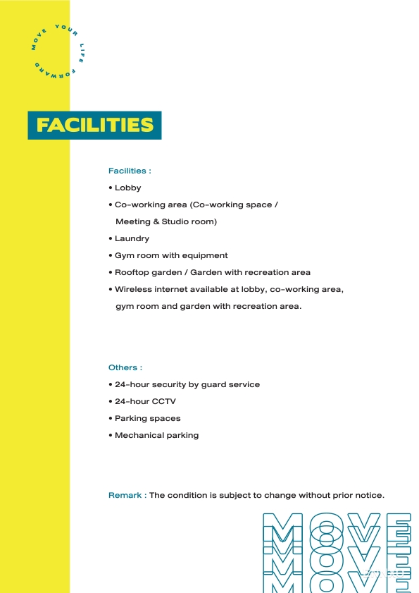 รูป โบรชัวร์ ของ โครงการ เดอะ มูฟ ราม 22 หน้า 11