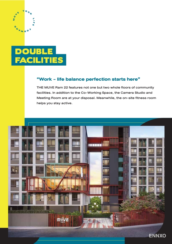 รูป โบรชัวร์ ของ โครงการ เดอะ มูฟ ราม 22 หน้า 4