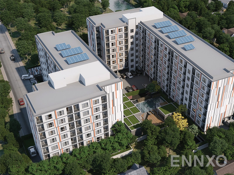 รูป ภายนอกโครงการ ของ The Niche ID - Rama 2 - รูปที่ 1