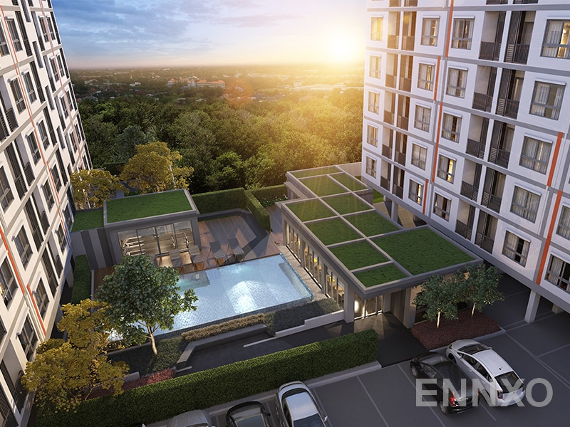 รูป ภายนอกโครงการ ของ The Niche ID - Rama 2 - รูปที่ 2