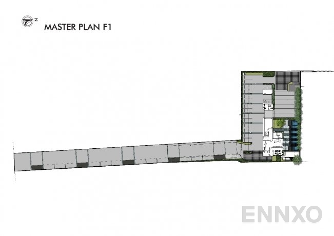 แปลนชั้น ชั้น Master ของโครงการ เดอะนิช โมโน บางนา
