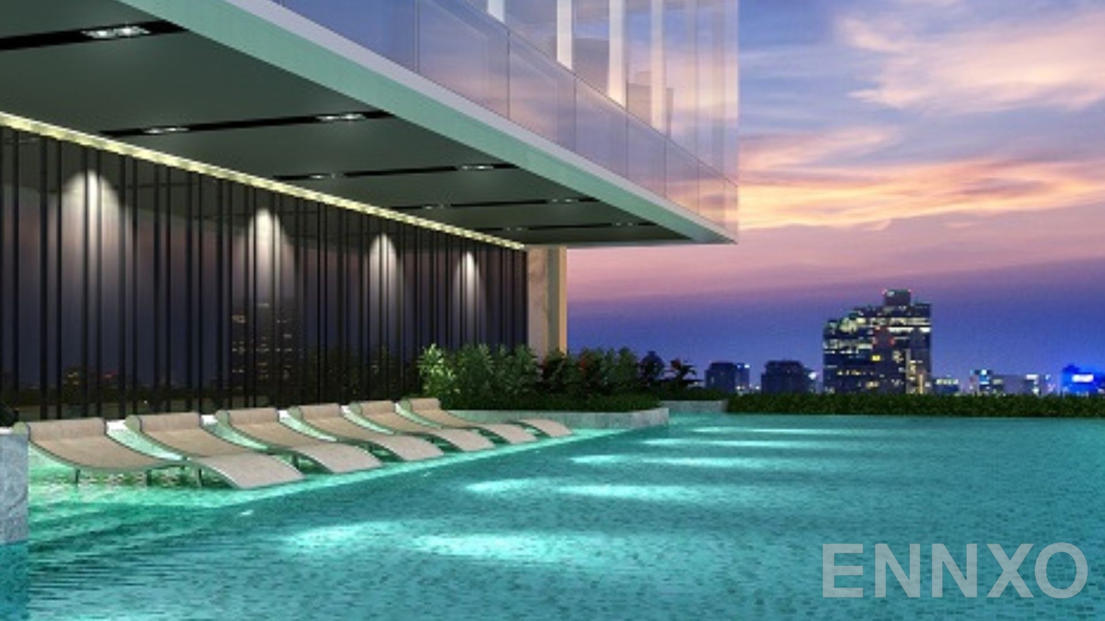 รูปสระว่ายน้ำของ คอนโด เดอะรูม สาทร-เซนต์หลุยส์