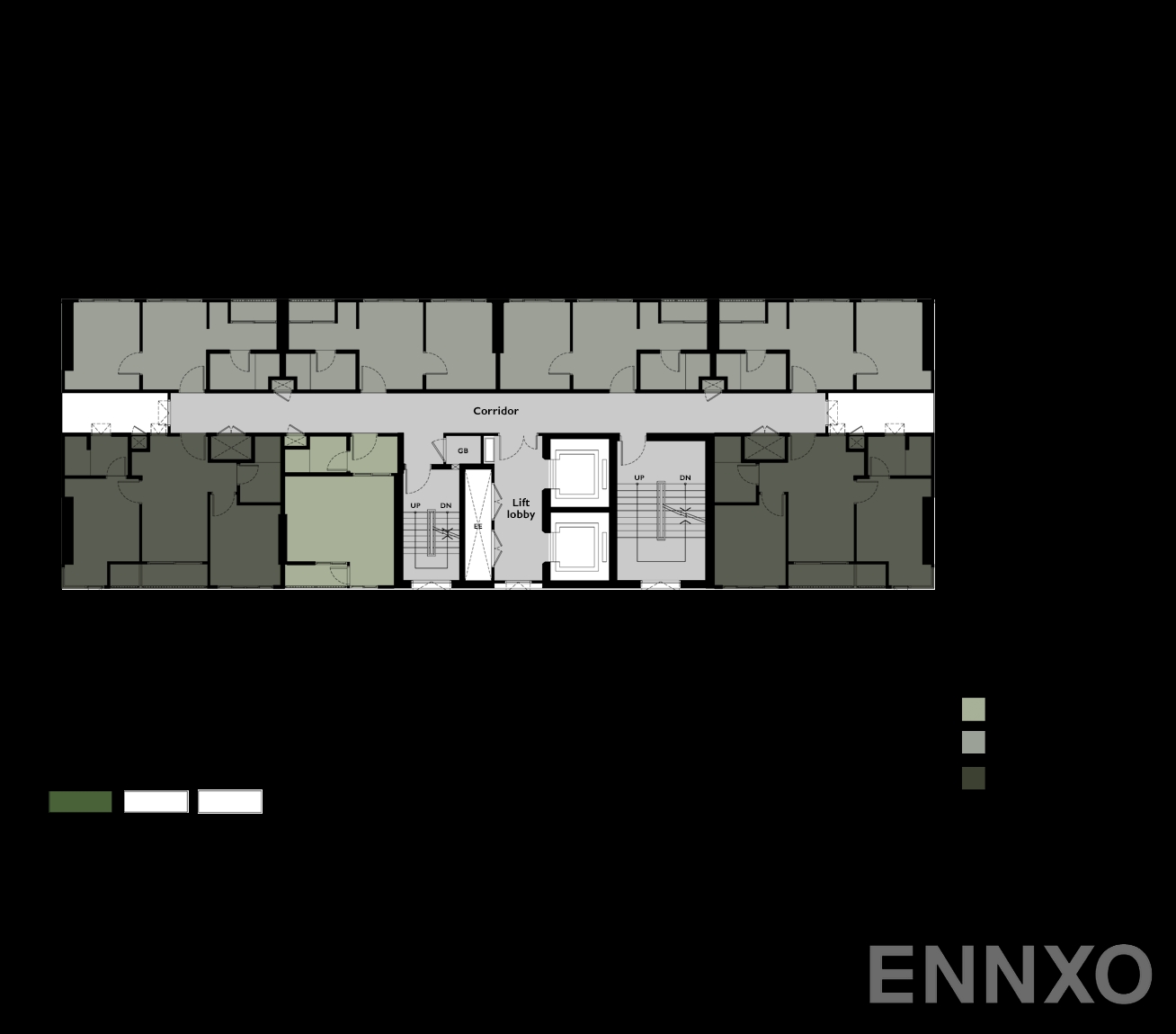 แปลนชั้น Plan 6 ของโครงการ เดอะ ทรี หัวหมาก อินเตอร์เชนจ์