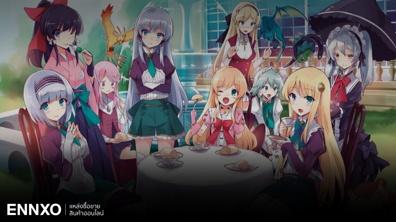 ประวัติตัวละครภรรยาทั้งหมดของโทยะใน Isekai wa Smartphone to Tomo ni