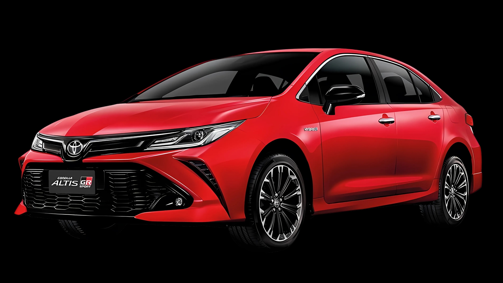 รถ Toyota Corolla Altis รุ่น HEV GR Sport