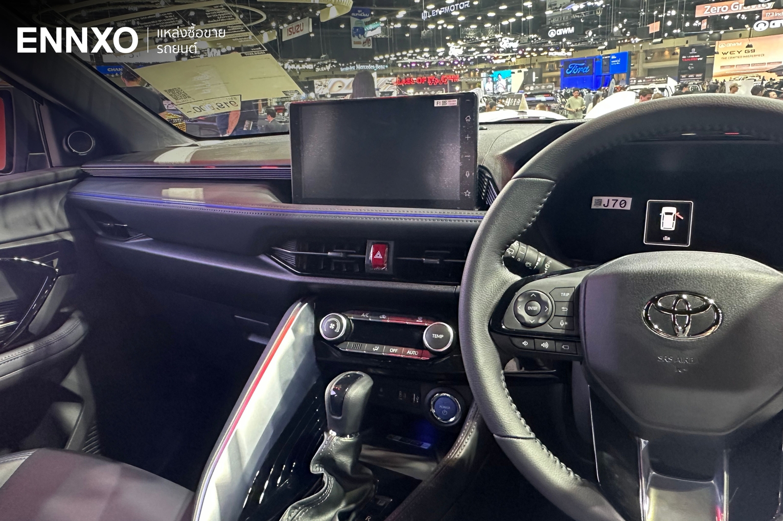 ภายในรถ Toyota Yaris Cross Nightshade 2026