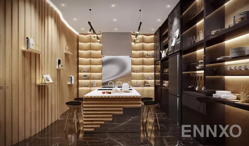 รูปจำลองครัวส่วนรวมของ เอ็กซ์ที ห้วยขวาง