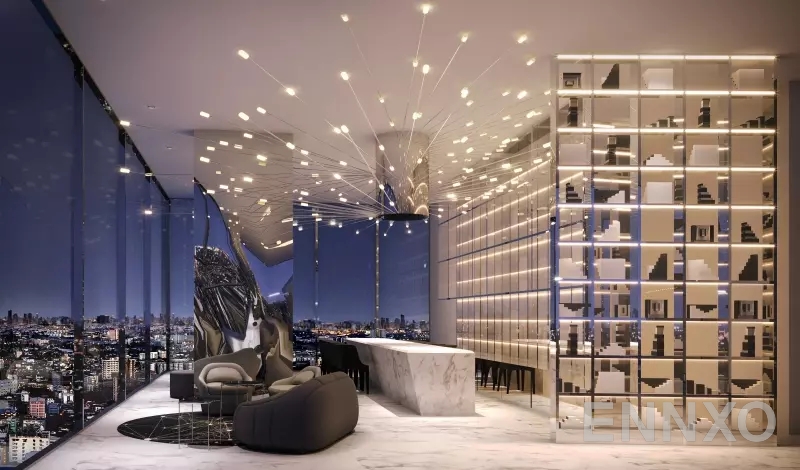 รูปจำลอง hidden sky bar ของ เอ็กซ์ที ห้วยขวาง