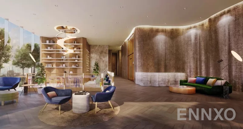 รูปบรรยากาศล็อปปี้ของ เอ็กซ์ที ห้วยขวาง