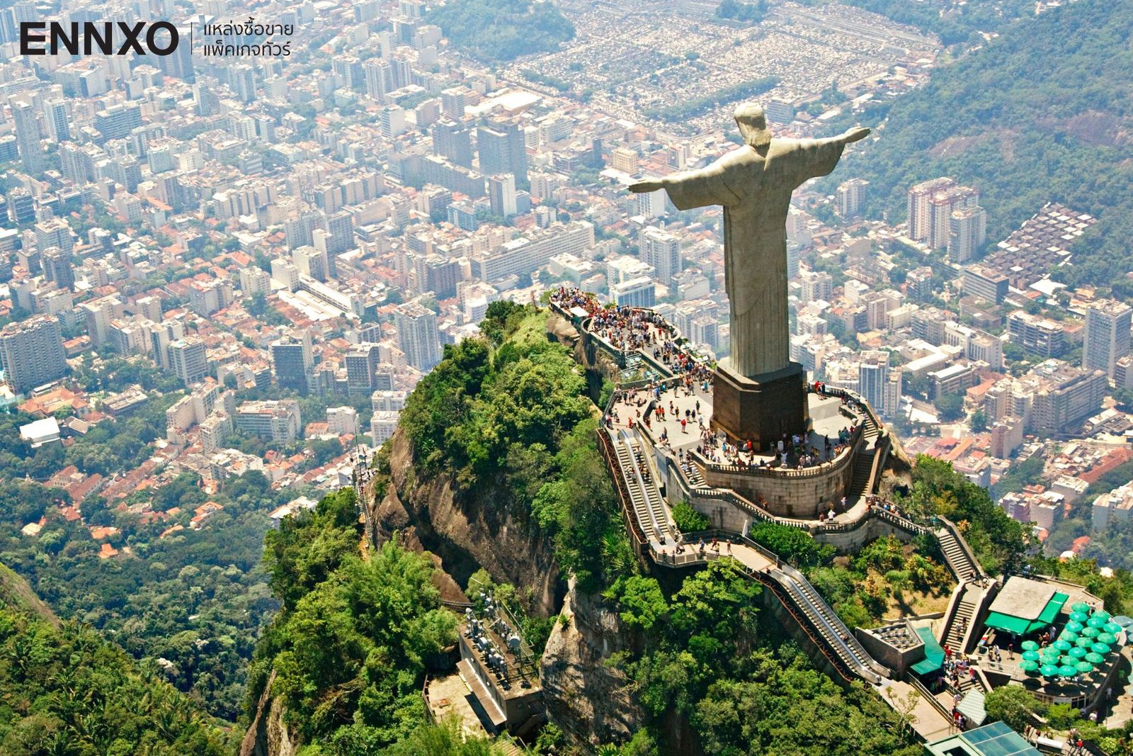 รูปปั้นพระเยซู อยู่ที่ประเทศบราซิล