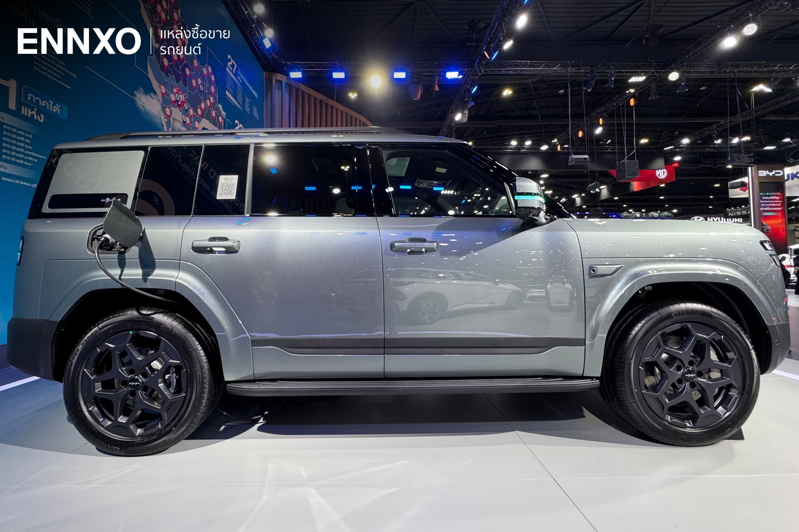 BYD Ti7 2026 ด้านข้างรถ