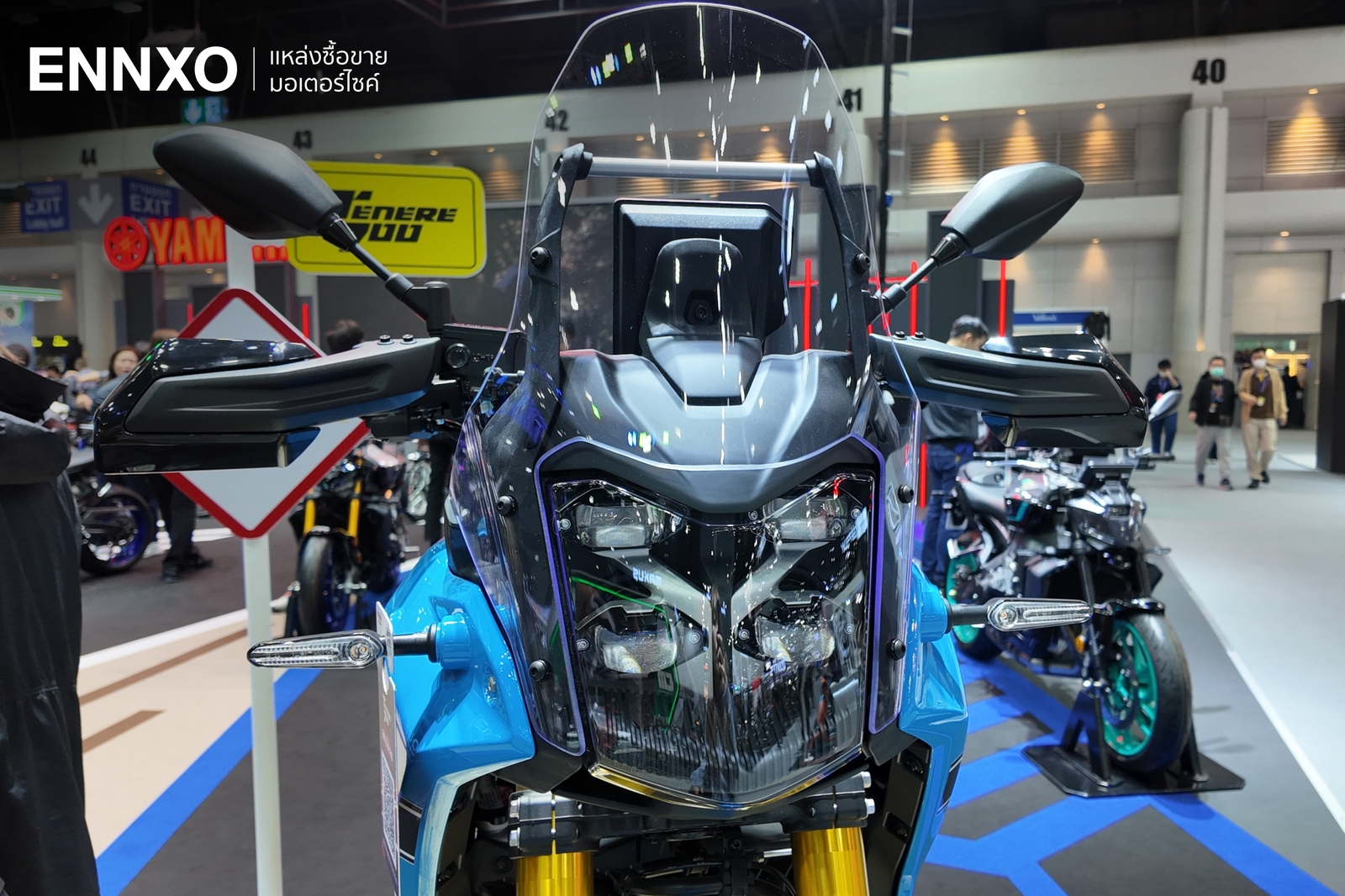 ดีไซน์ด้านหน้า Yamaha Tenere 700 2026