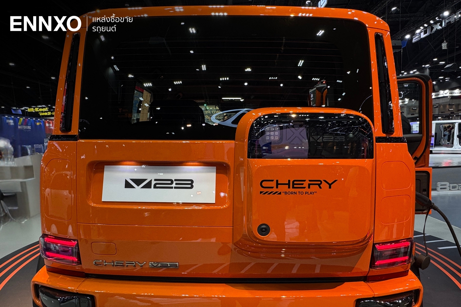 Chery V23 2026 ด้านหลังรถ