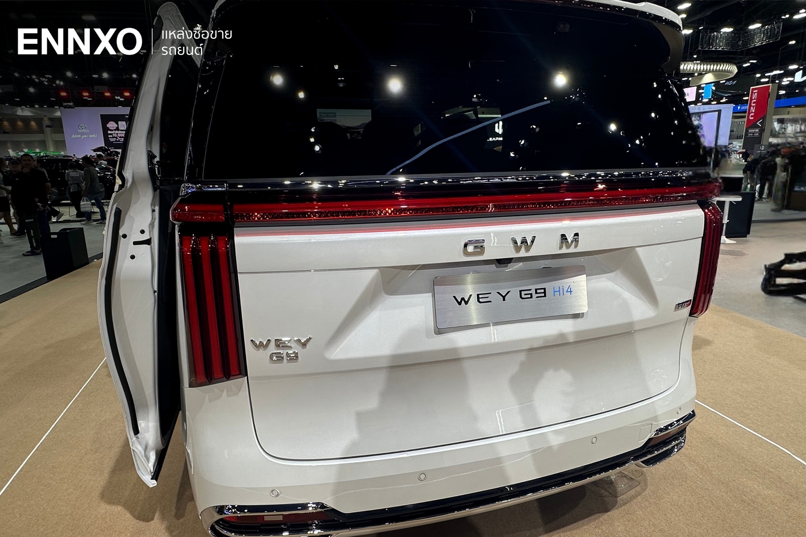GWM WEY G9 Hi4 2026 ด้านหลังรถ