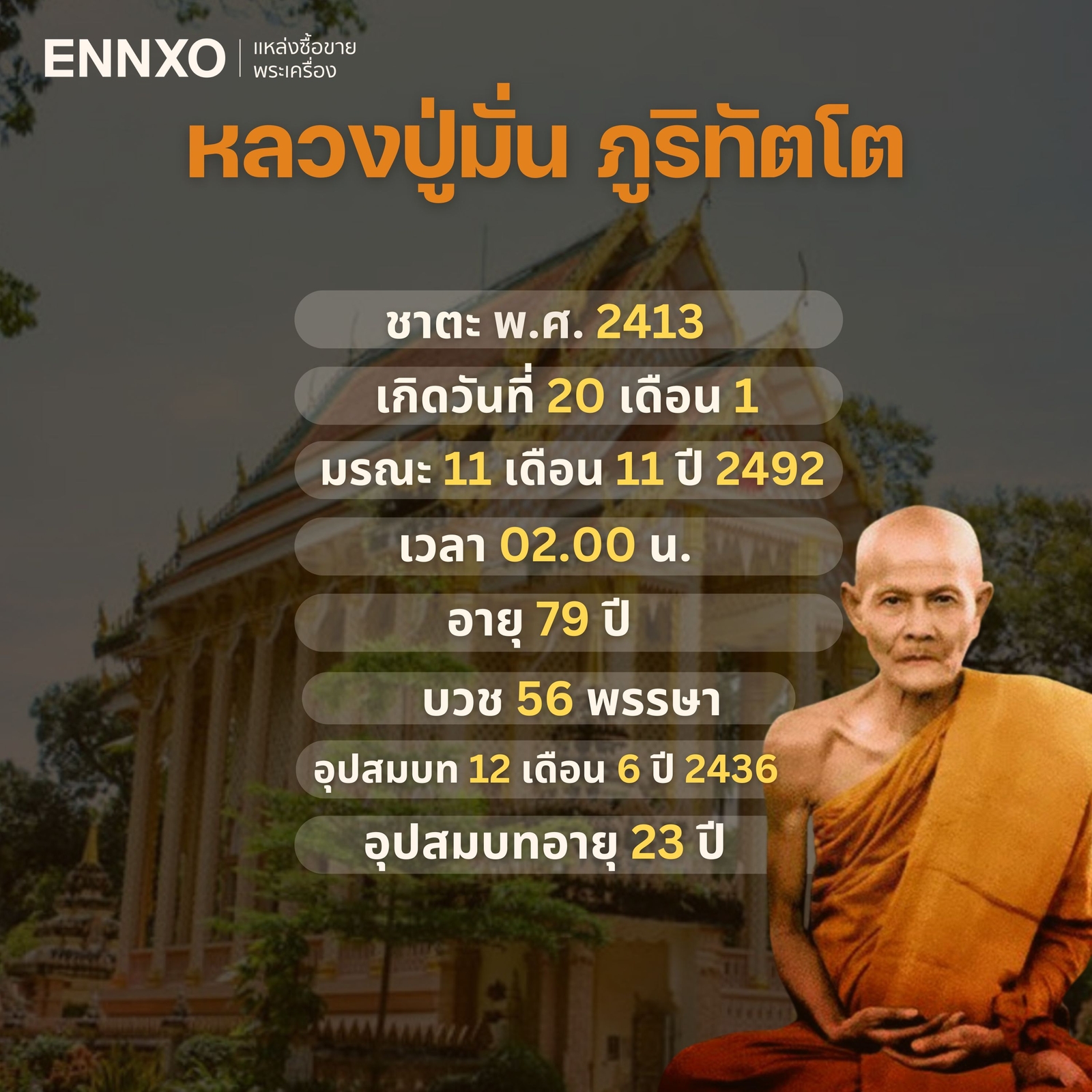 ตัวเลขหลวงปู่มั่นปาฏิหาริย์พระสายป่า