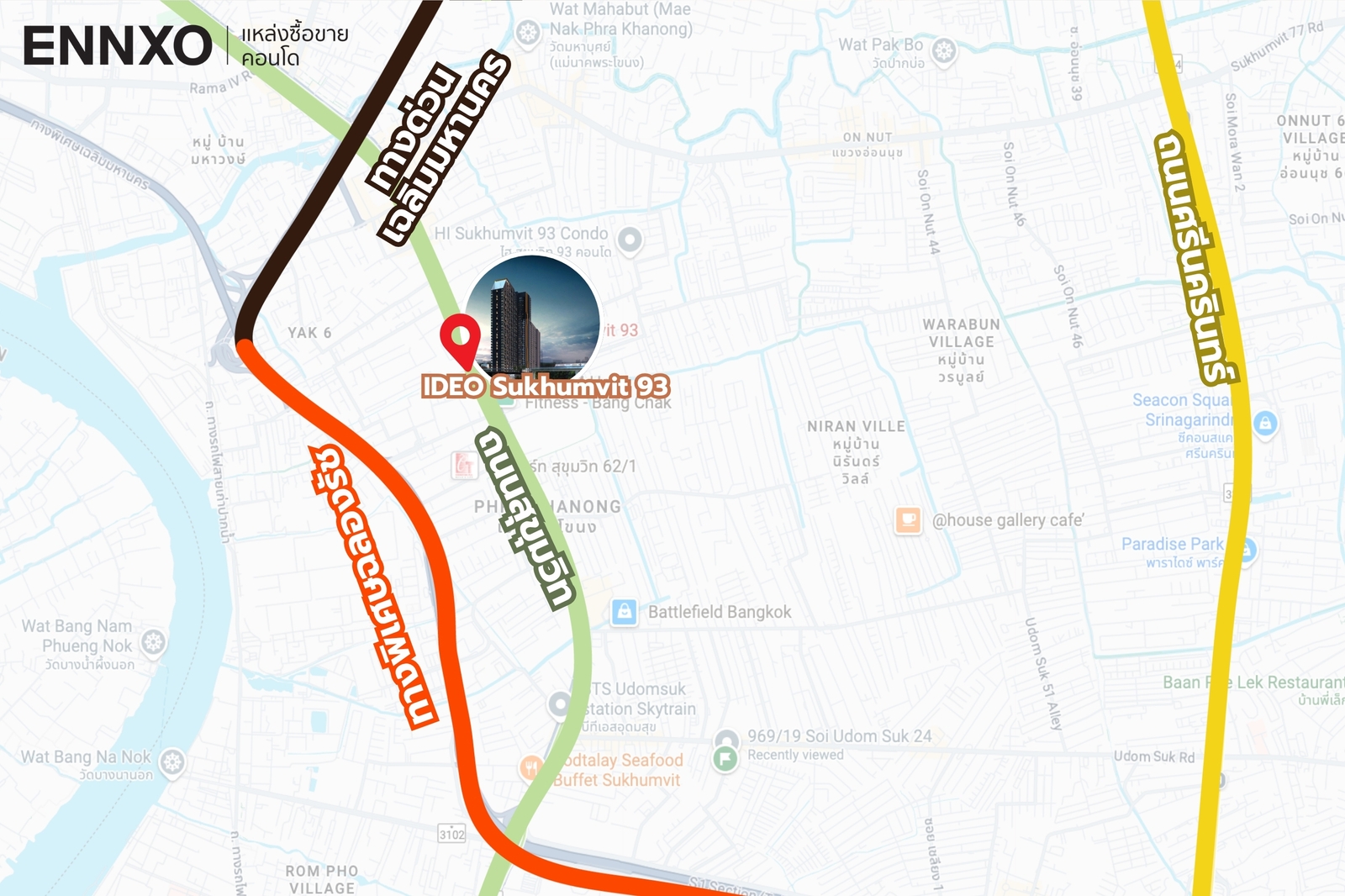 IDEO Sukhumvit 93 อยู่ที่ไหน