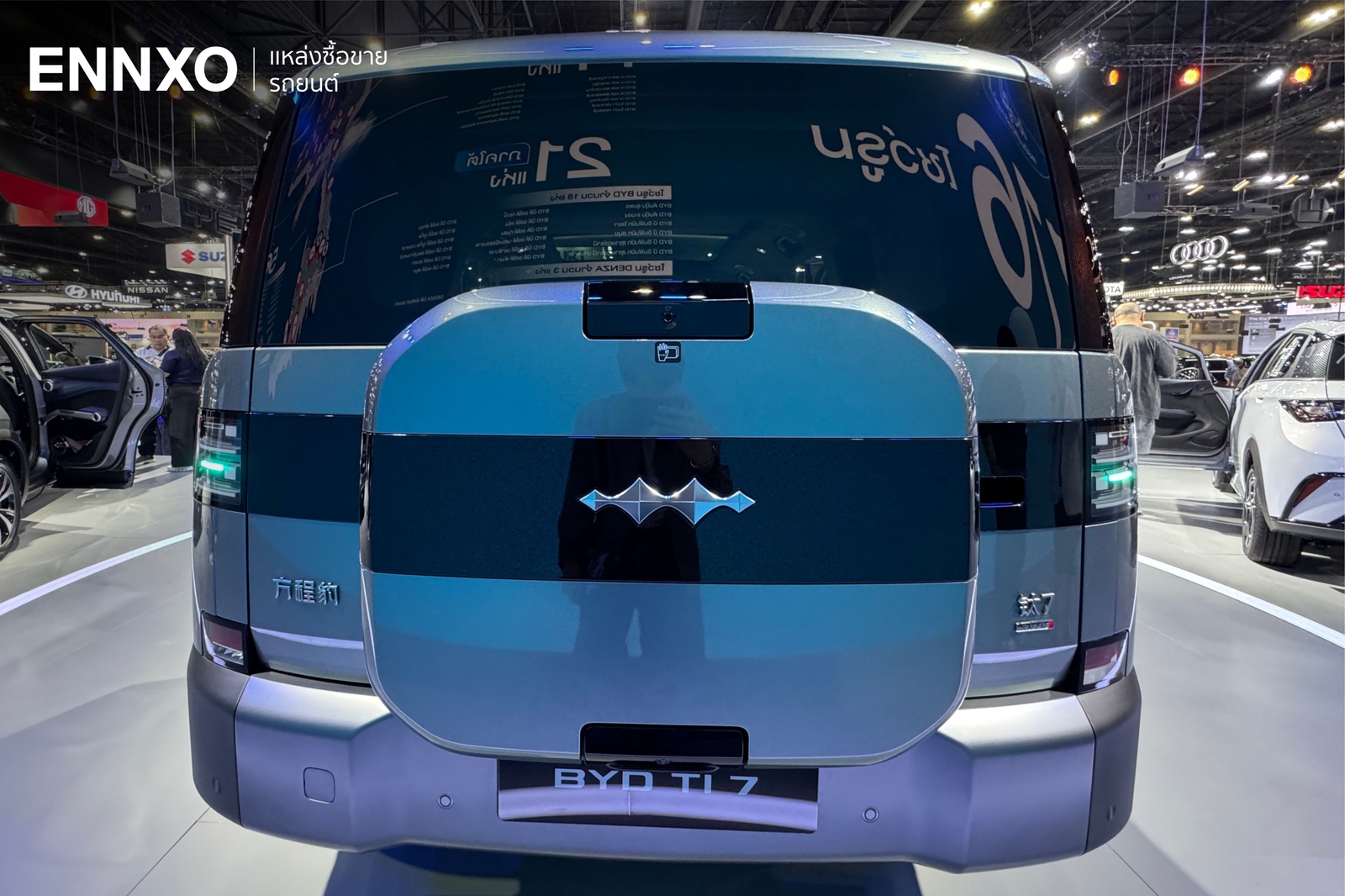 BYD Ti7 2026 ท้ายรถดีไซน์สวย