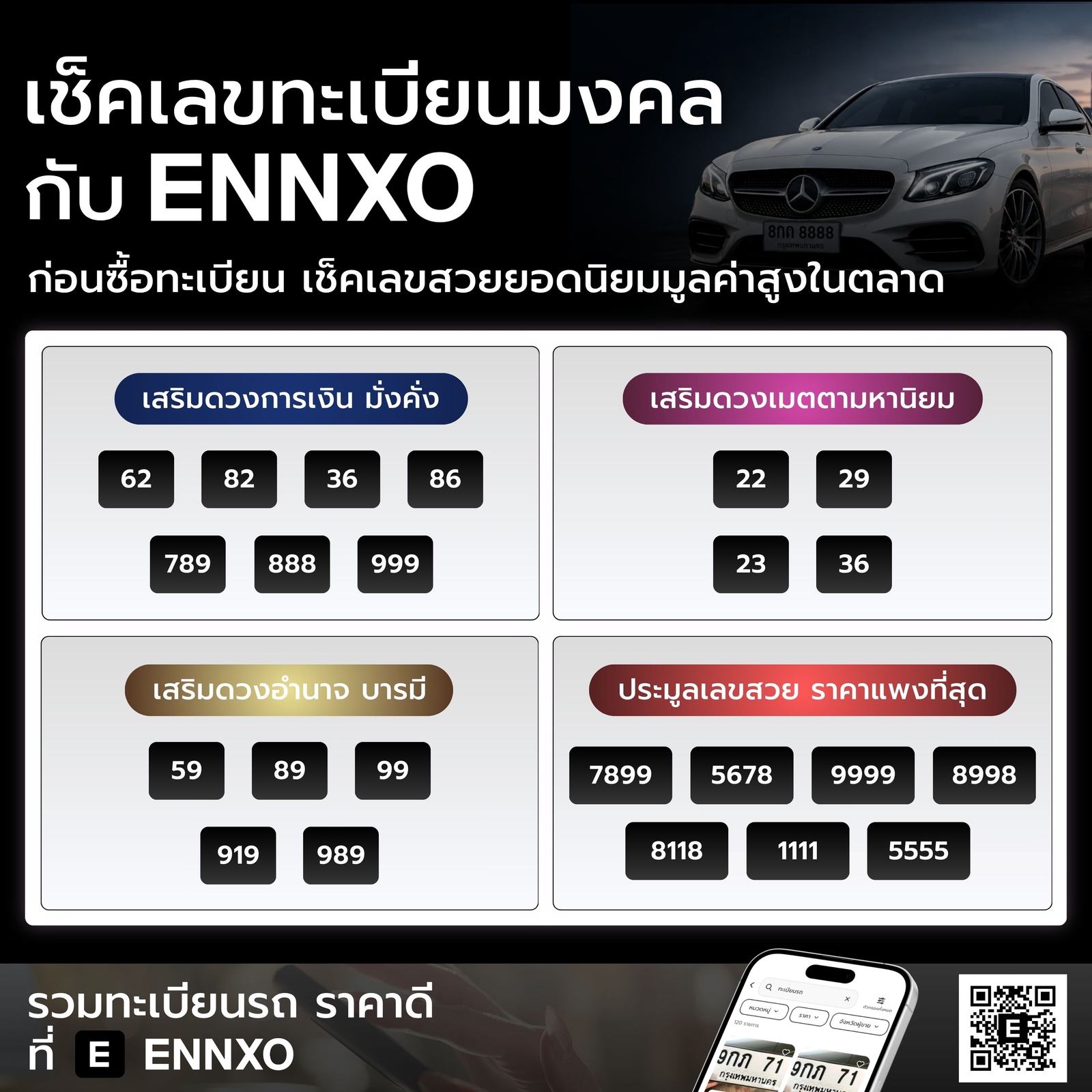 ราคา-ทะเบียนป้ายรถยนต์-รถมอเตอร์ไซค์