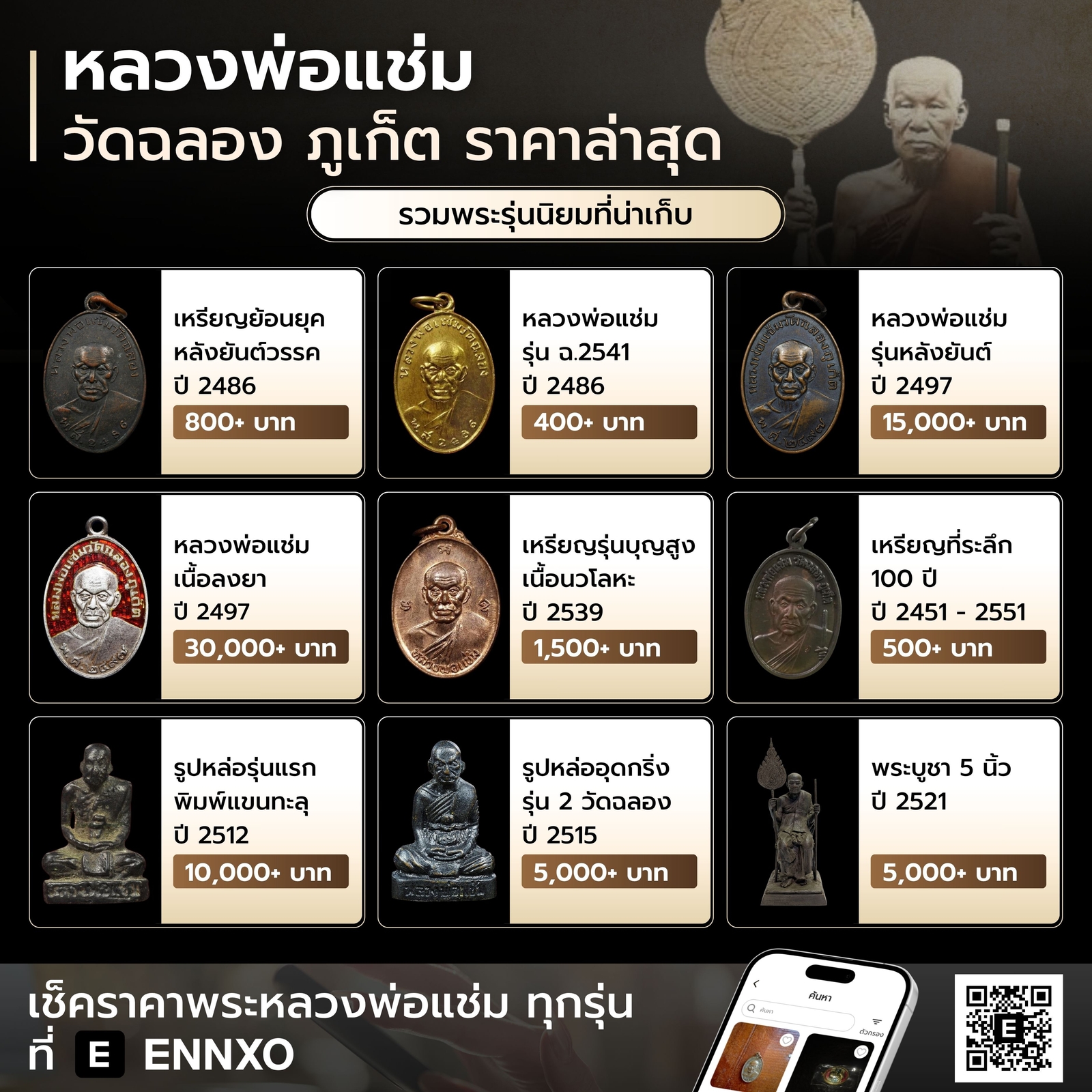หลวงพ่อแช่ม-วัดฉลอง-ภูเก็ต-ทุกรุ่น-ราคาเท่าไหร่