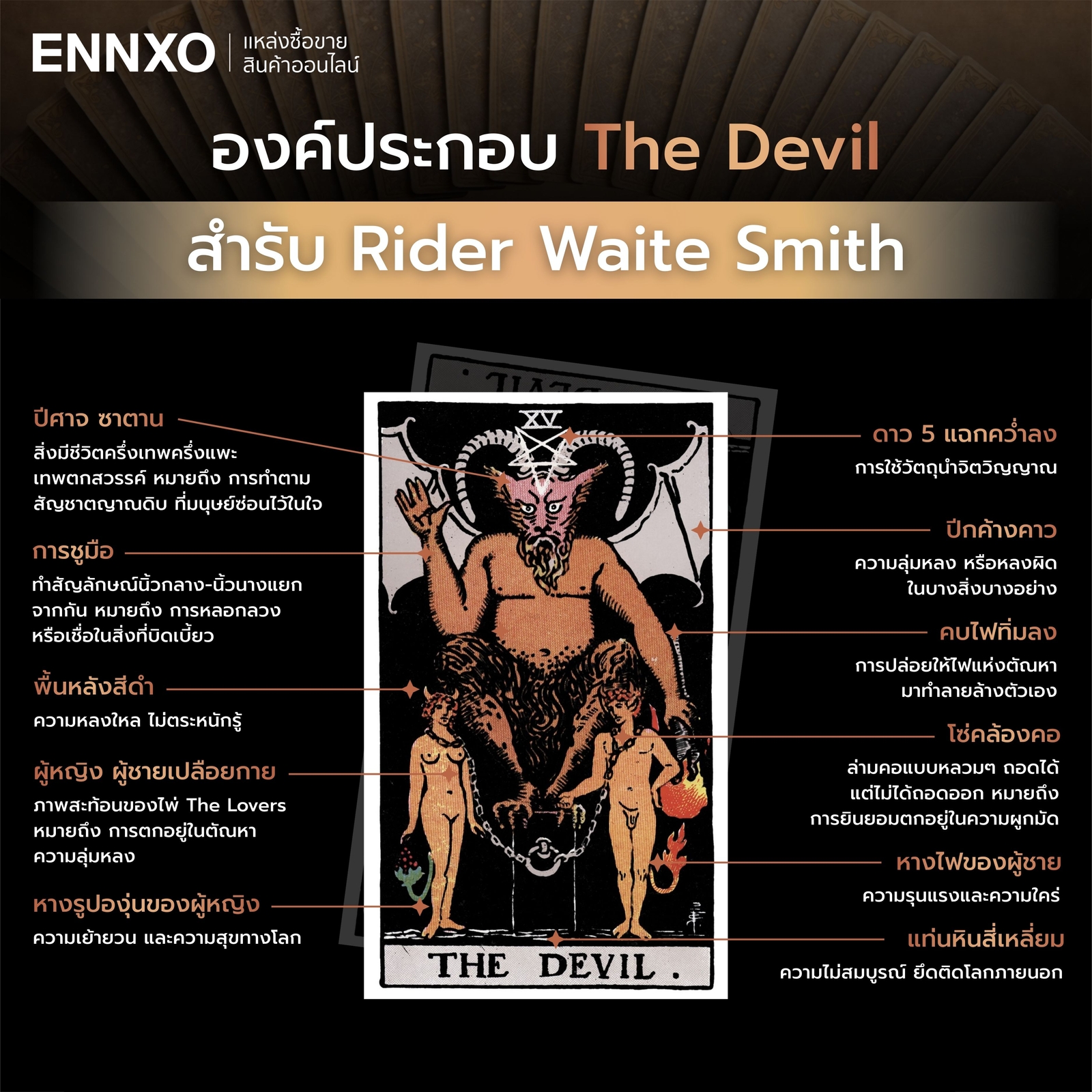 องค์ประกอบไพ่ The Devil