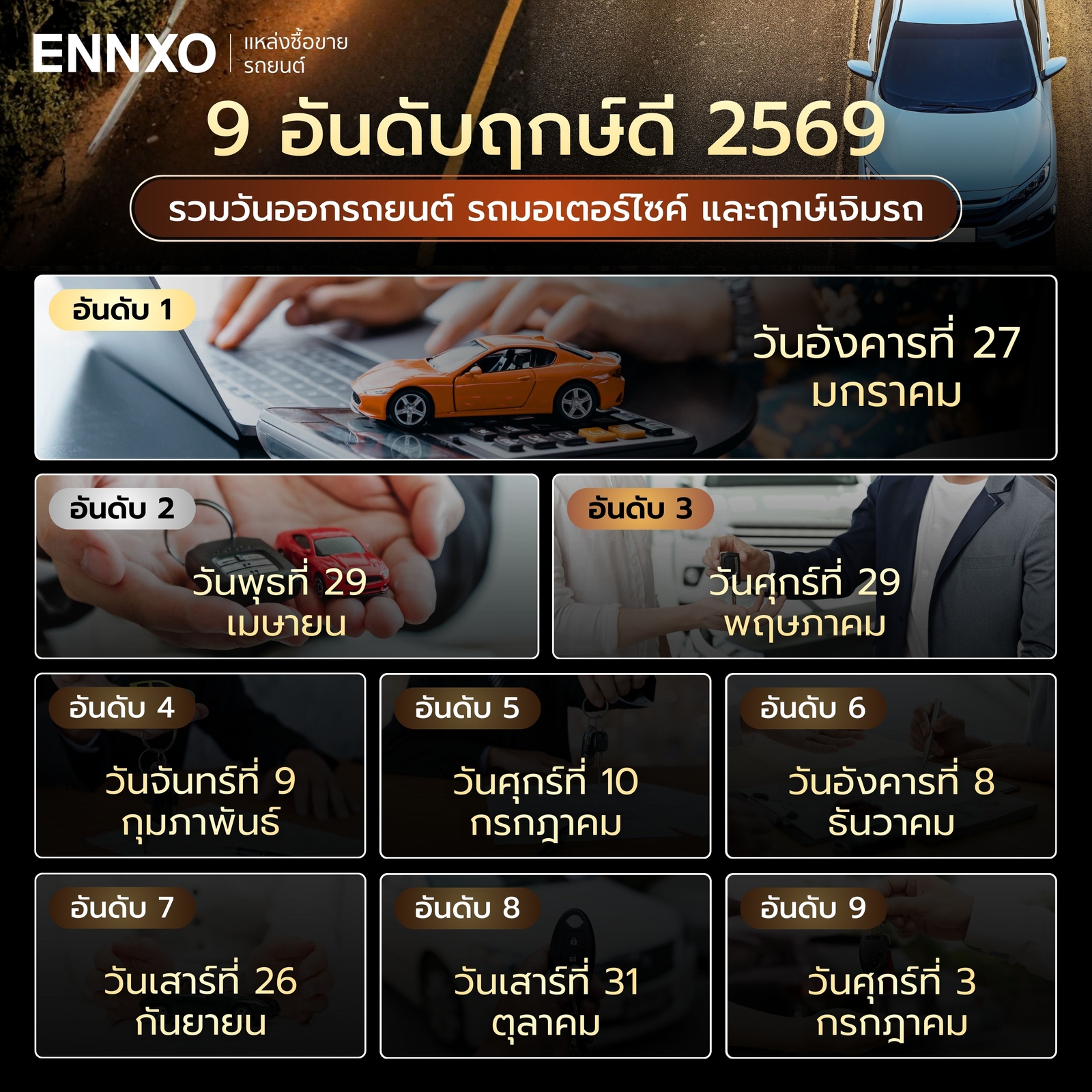 ออกรถวันไหนดีที่สุด-2569