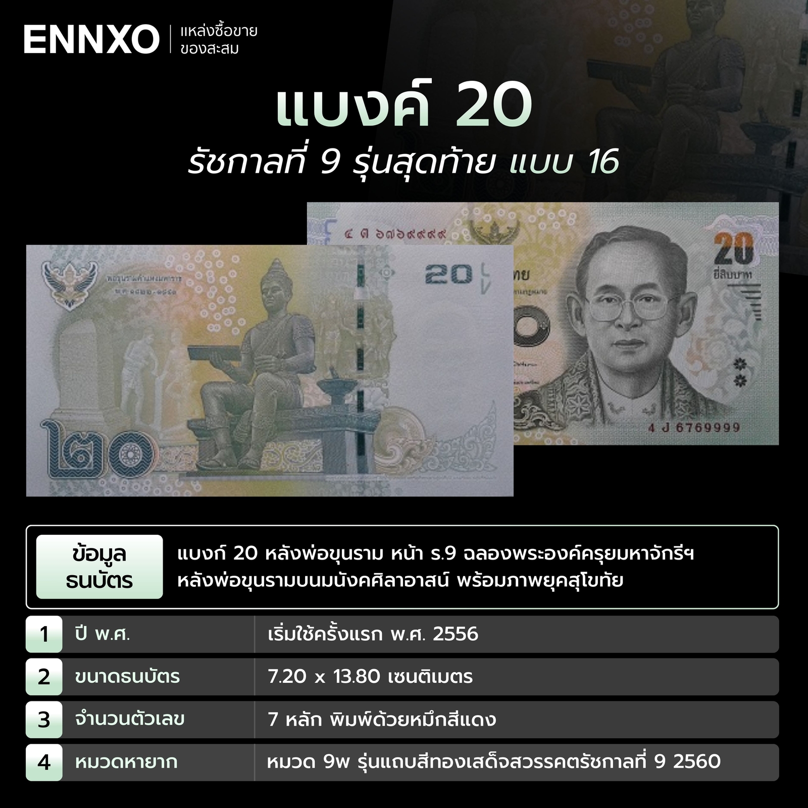 แบงค์-20-รัชกาลที่-9-รุ่นสุดท้าย