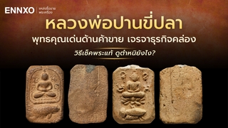 หลวงพ่อปานขี่ปลา พิมพ์โบราณ รวมจุดสังเกตและตำหนิ